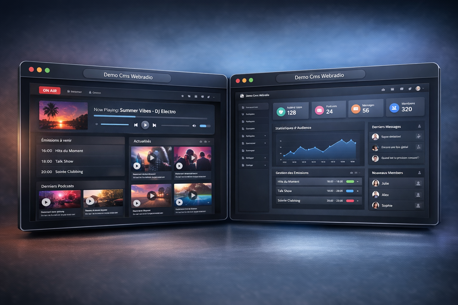 Cms Webradio Ultra Complet Full Options
